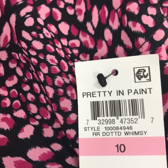 Bar III Printed Ruffled Mini Dress - Picture 5 of 6